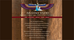 Desktop Screenshot of isisdancestudio.co.za